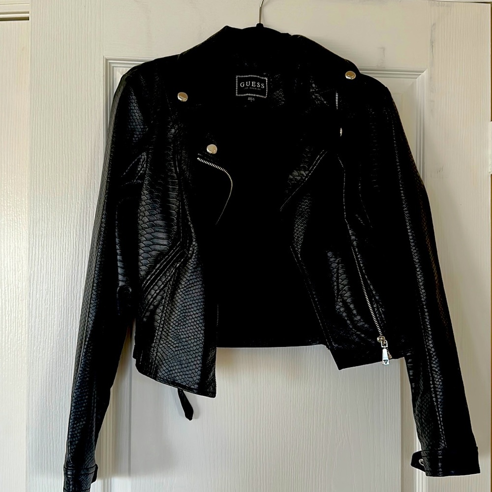 Guess leather jacket